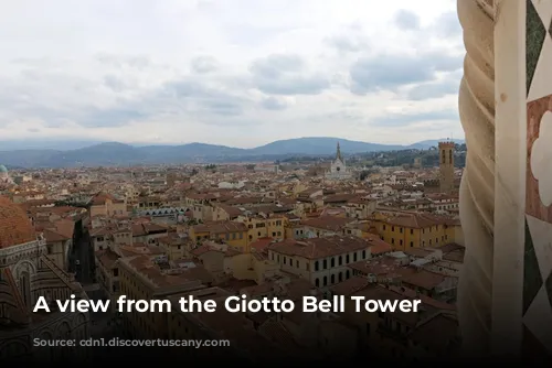 A view from the Giotto Bell Tower