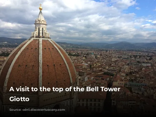 A visit to the top of the Bell Tower of Giotto