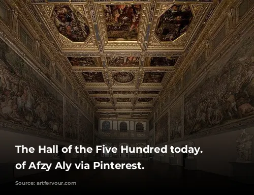 The Hall of the Five Hundred today. Courtesy of Afzy Aly via Pinterest.