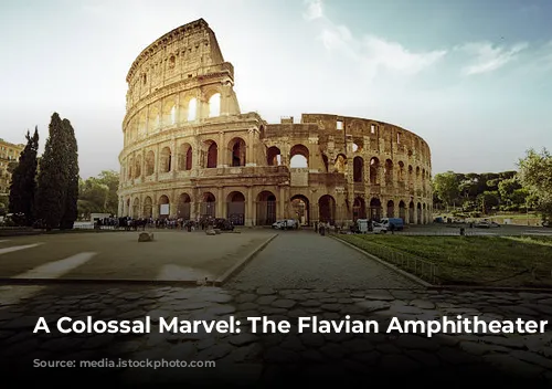 A Colossal Marvel: The Flavian Amphitheater