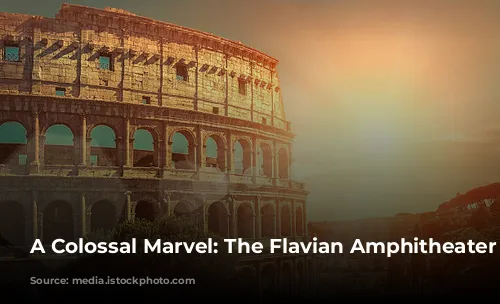 A Colossal Marvel: The Flavian Amphitheater