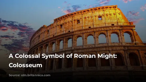 A Colossal Symbol of Roman Might: The Colosseum