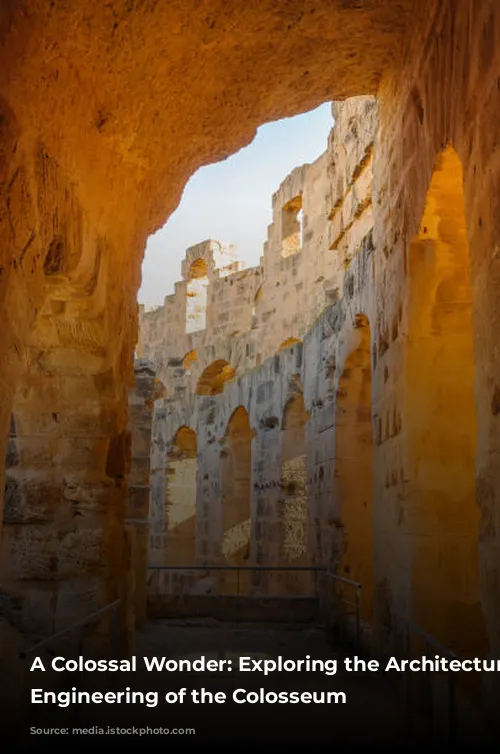 A Colossal Wonder: Exploring the Architecture and Engineering of the Colosseum