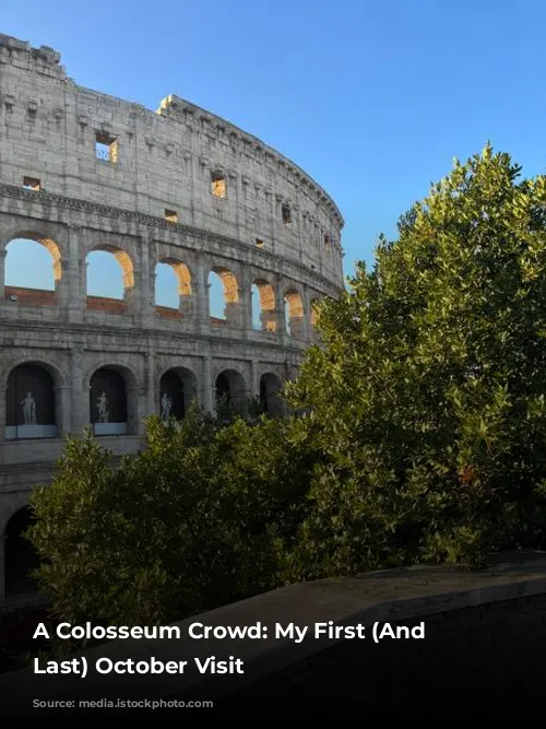 A Colosseum Crowd: My First (And Maybe Last) October Visit