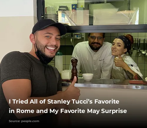 I Tried All of Stanley Tucci’s Favorite Pastas in Rome and My Favorite May Surprise You