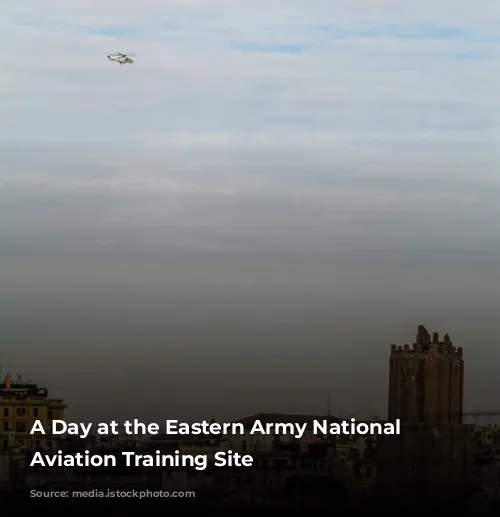 A Day at the Eastern Army National Guard Aviation Training Site