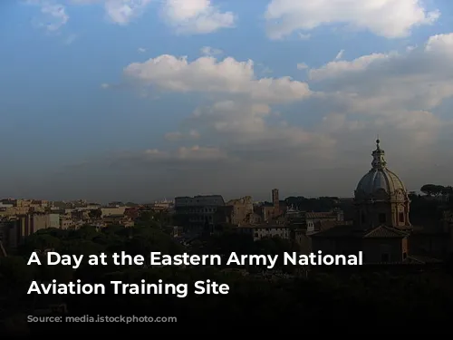 A Day at the Eastern Army National Guard Aviation Training Site