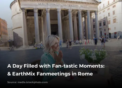 A Day Filled with Fan-tastic Moments: FirstKhao & EarthMix Fanmeetings in Rome