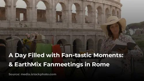 A Day Filled with Fan-tastic Moments: FirstKhao & EarthMix Fanmeetings in Rome