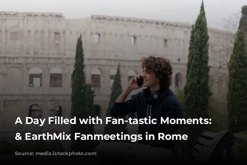 A Day Filled with Fan-tastic Moments: FirstKhao & EarthMix Fanmeetings in Rome