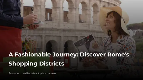 A Fashionable Journey: Discover Rome's Diverse Shopping Districts