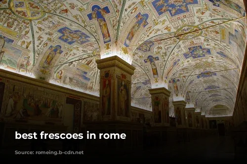 best frescoes in rome