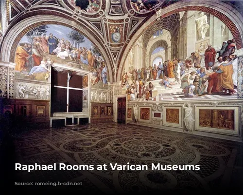 Raphael Rooms at Varican Museums