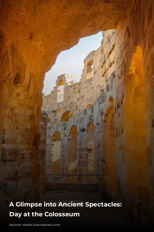 A Glimpse into Ancient Spectacles: A Day at the Colosseum