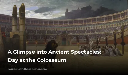 A Glimpse into Ancient Spectacles: A Day at the Colosseum