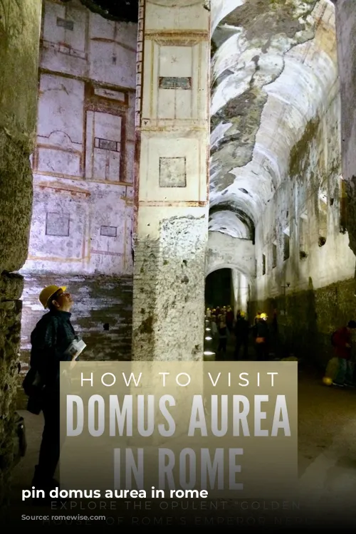 pin domus aurea in rome