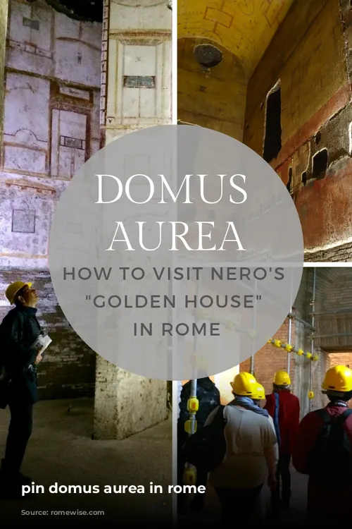 pin domus aurea in rome