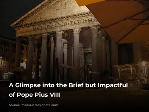 A Glimpse into the Brief but Impactful Reign of Pope Pius VIII