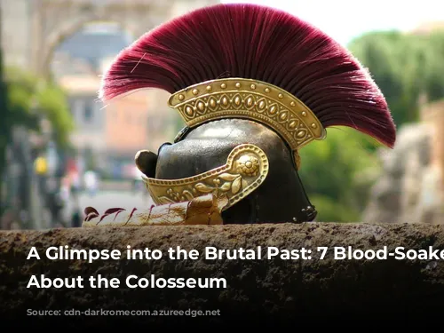 A Glimpse into the Brutal Past: 7 Blood-Soaked Facts About the Colosseum