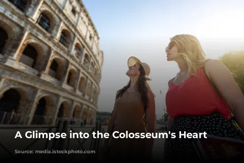 A Glimpse into the Colosseum's Heart