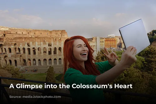 A Glimpse into the Colosseum's Heart