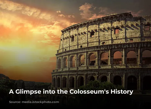 A Glimpse into the Colosseum's History