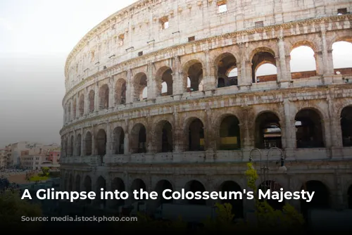 A Glimpse into the Colosseum's Majesty