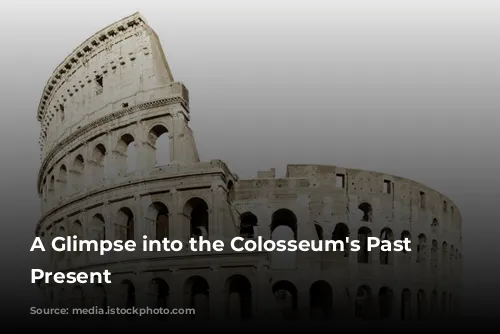 A Glimpse into the Colosseum's Past and Present