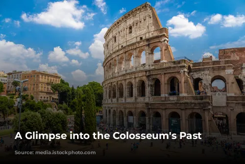 A Glimpse into the Colosseum's Past