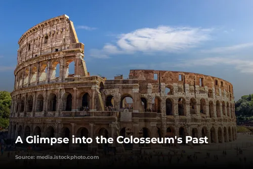 A Glimpse into the Colosseum's Past