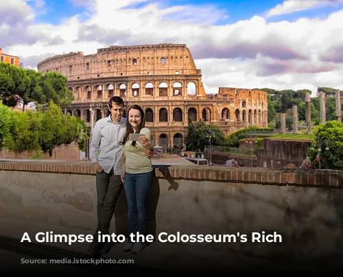 A Glimpse into the Colosseum's Rich Past