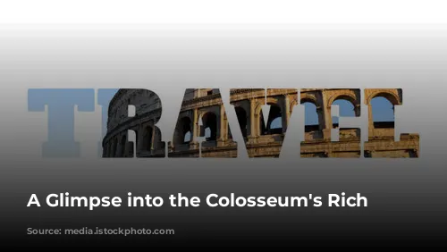 A Glimpse into the Colosseum's Rich Past