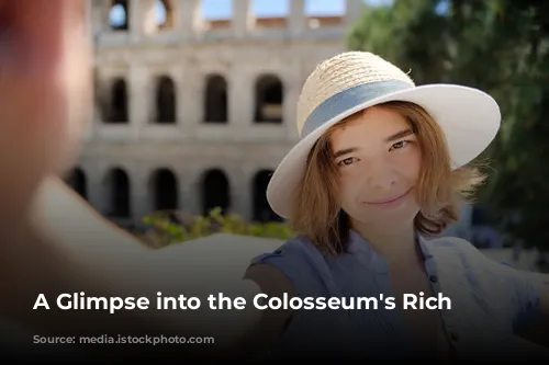 A Glimpse into the Colosseum's Rich Past