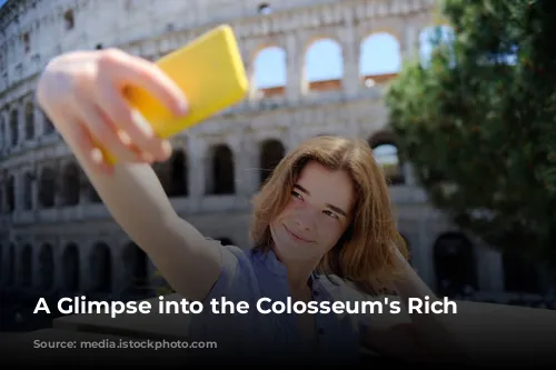 A Glimpse into the Colosseum's Rich Past