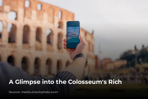 A Glimpse into the Colosseum's Rich Past