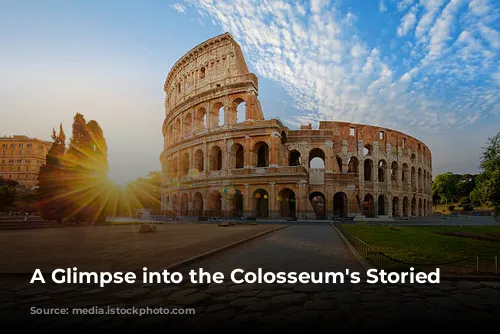 A Glimpse into the Colosseum's Storied Past