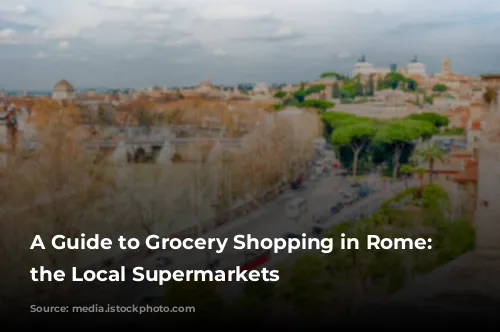 A Guide to Grocery Shopping in Rome: Navigating the Local Supermarkets