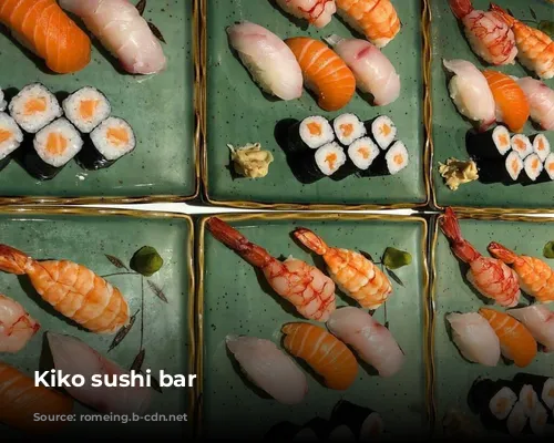 Kiko sushi bar