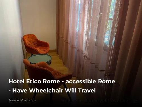 Hotel Etico Rome - accessible Rome accommodation - Have Wheelchair Will Travel