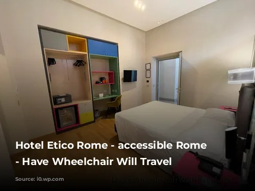 Hotel Etico Rome - accessible Rome accommodation - Have Wheelchair Will Travel