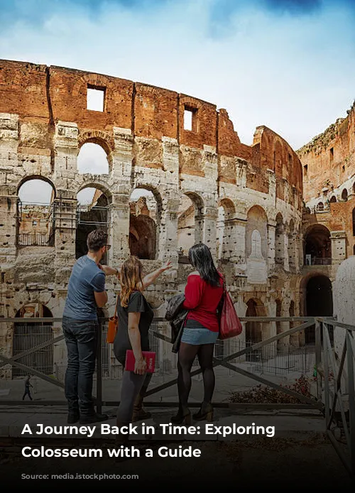 A Journey Back in Time: Exploring the Colosseum with a Guide