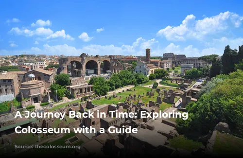 A Journey Back in Time: Exploring the Colosseum with a Guide