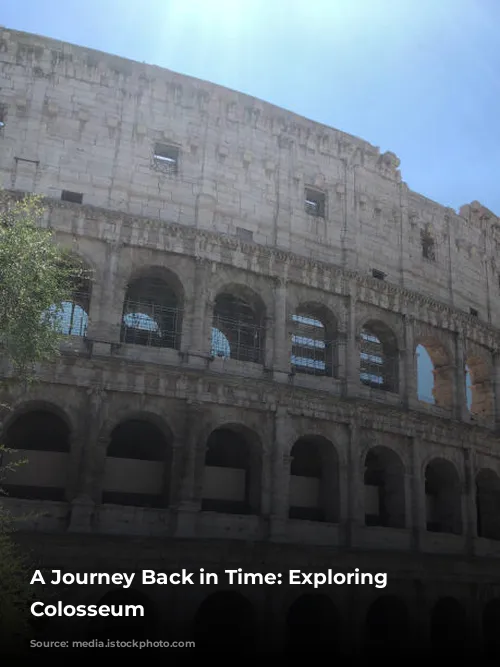 A Journey Back in Time: Exploring the Colosseum