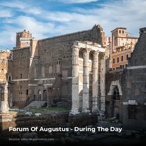 Forum Of Augustus - During The Day