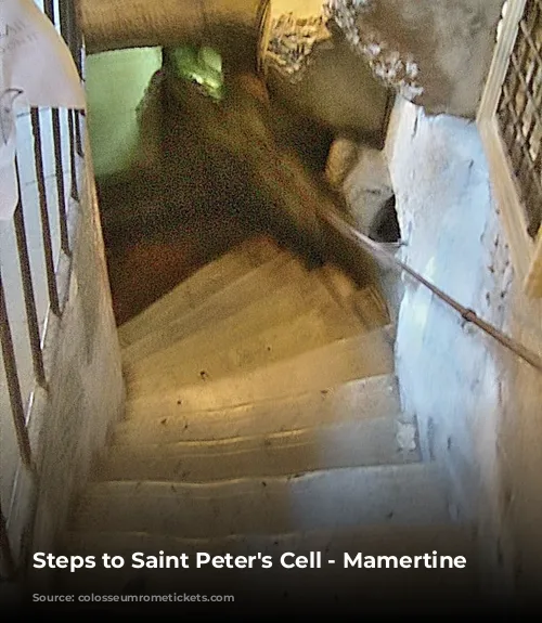 Steps to Saint Peter's Cell - Mamertine Prison