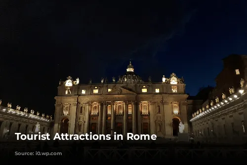 Tourist Attractions in Rome