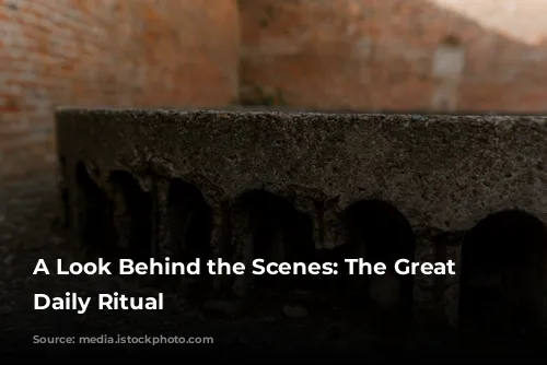 A Look Behind the Scenes: The Great Bath's Daily Ritual