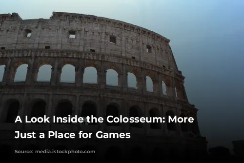 A Look Inside the Colosseum: More Than Just a Place for Games