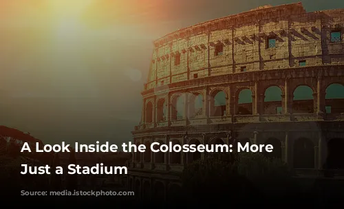 A Look Inside the Colosseum: More Than Just a Stadium