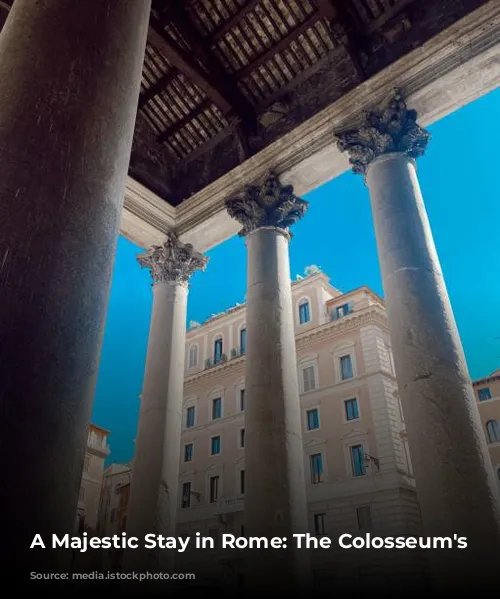 A Majestic Stay in Rome: The Colosseum's View